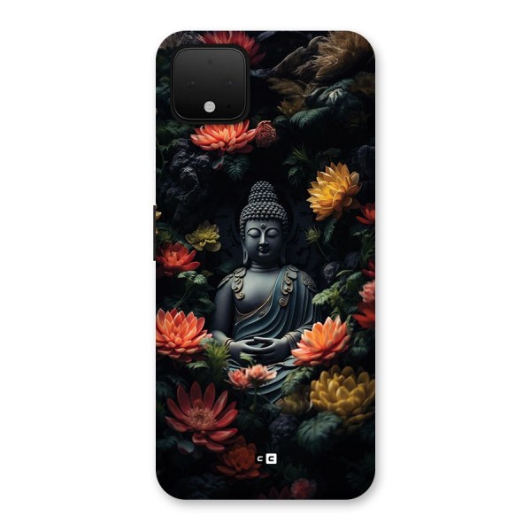 Buddha With Flower Back Case for Google Pixel 4 XL