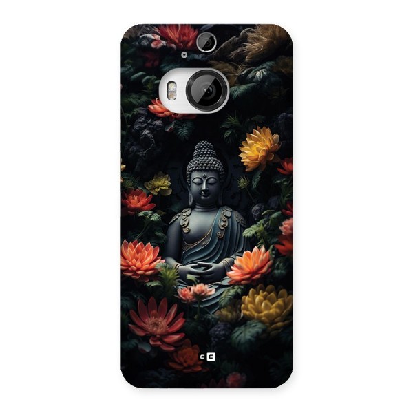 Buddha With Flower Back Case for HTC One M9 Plus