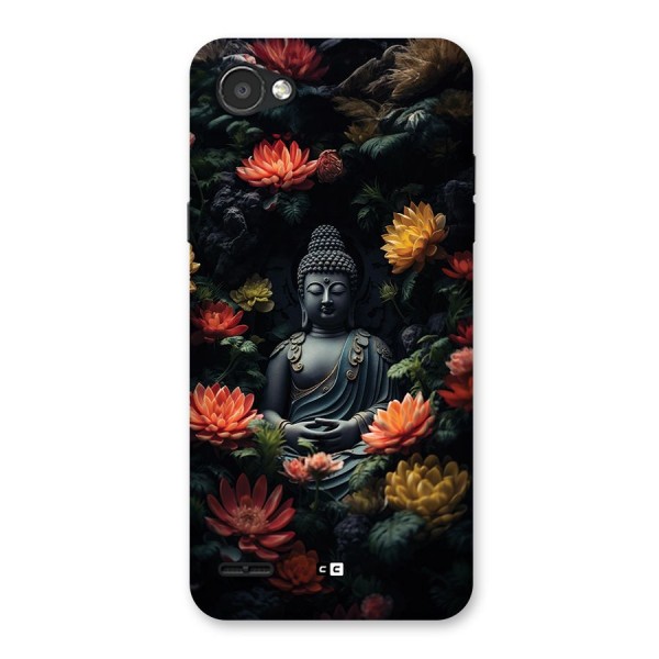 Buddha With Flower Back Case for LG Q6