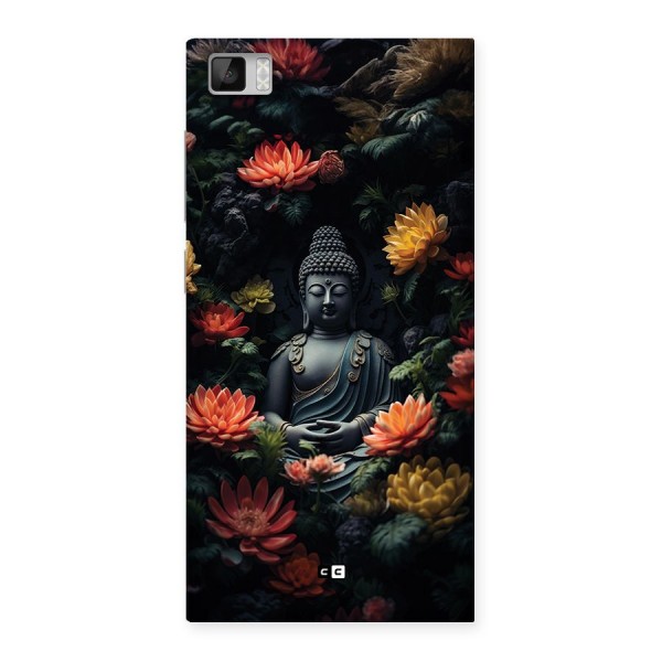 Buddha With Flower Back Case for Mi3