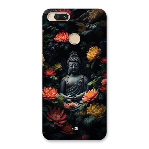 Buddha With Flower Back Case for Mi A1