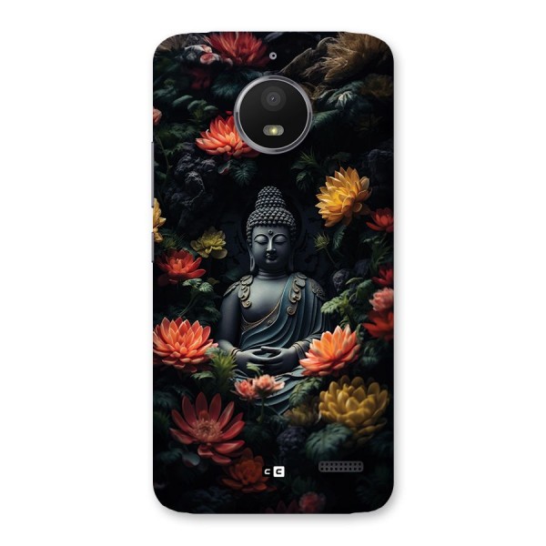 Buddha With Flower Back Case for Moto E4