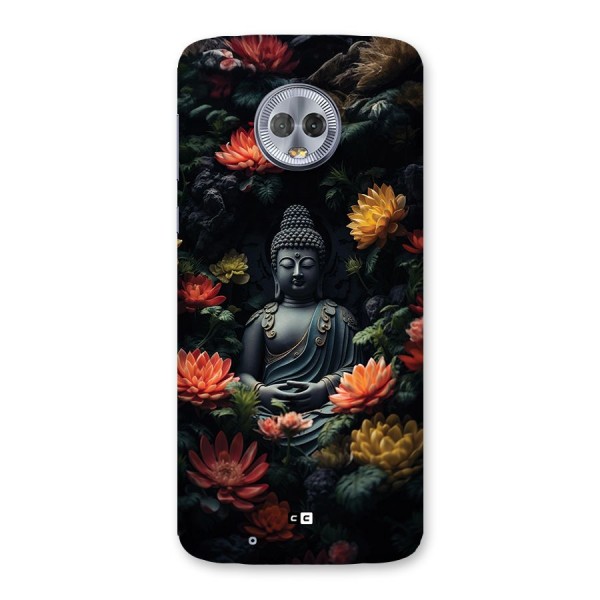 Buddha With Flower Back Case for Moto G6