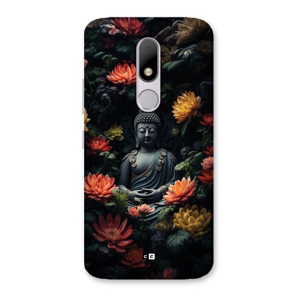 Buddha With Flower Back Case for Moto M