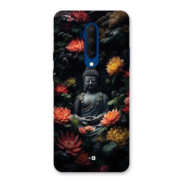 Buddha With Flower Back Case for OnePlus 7T Pro