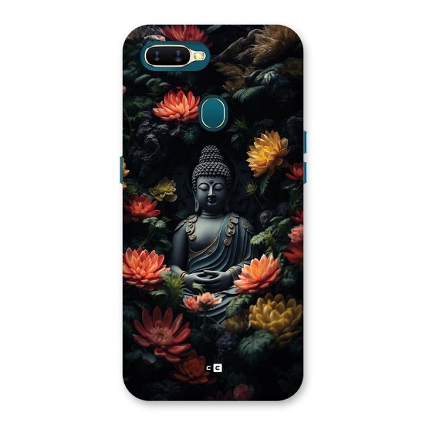 Buddha With Flower Back Case for Oppo A12