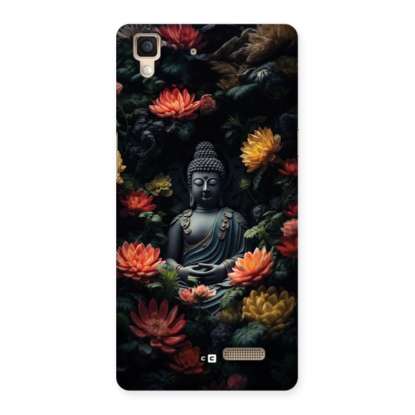 Buddha With Flower Back Case for Oppo R7