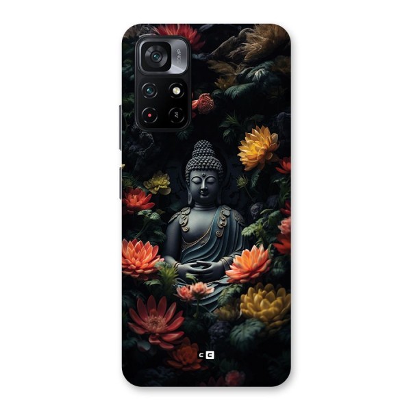 Buddha With Flower Back Case for Poco M4 Pro 5G