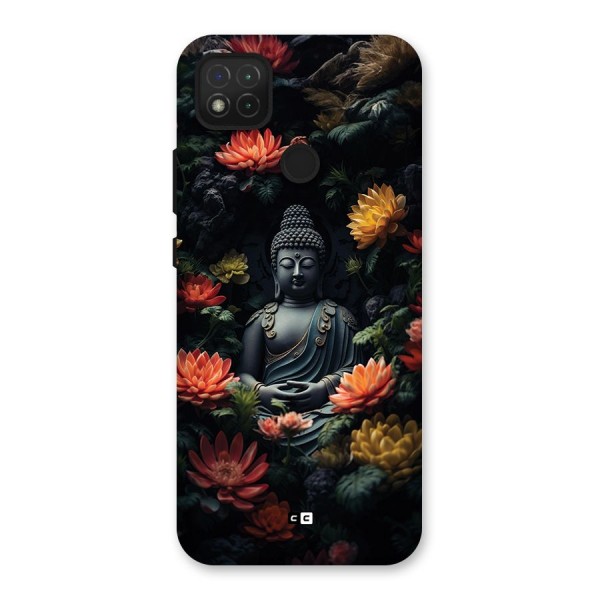 Buddha With Flower Back Case for Redmi 9 Activ