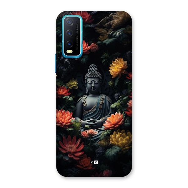 Buddha With Flower Back Case for Vivo Y12s