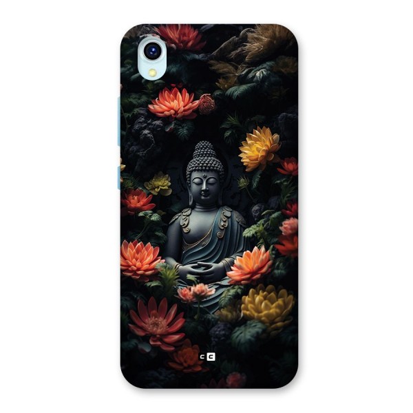 Buddha With Flower Back Case for Vivo Y1s