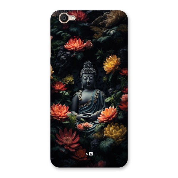 Buddha With Flower Back Case for Vivo Y55s