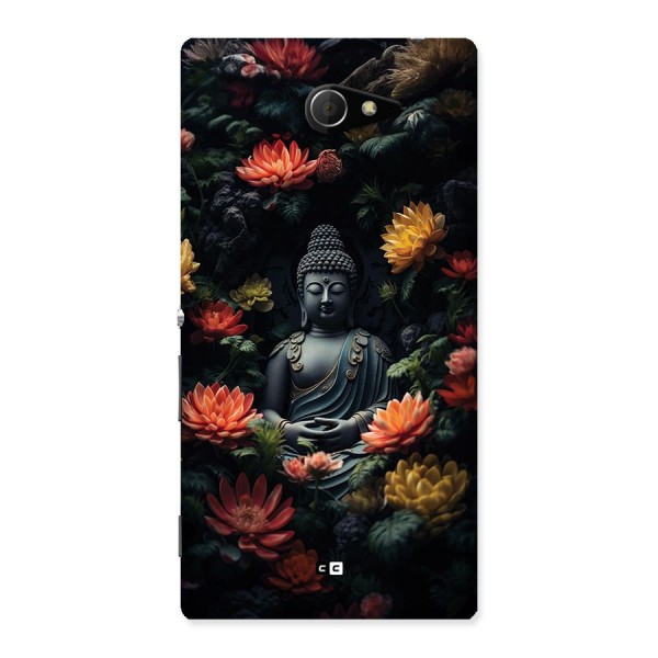 Buddha With Flower Back Case for Xperia M2