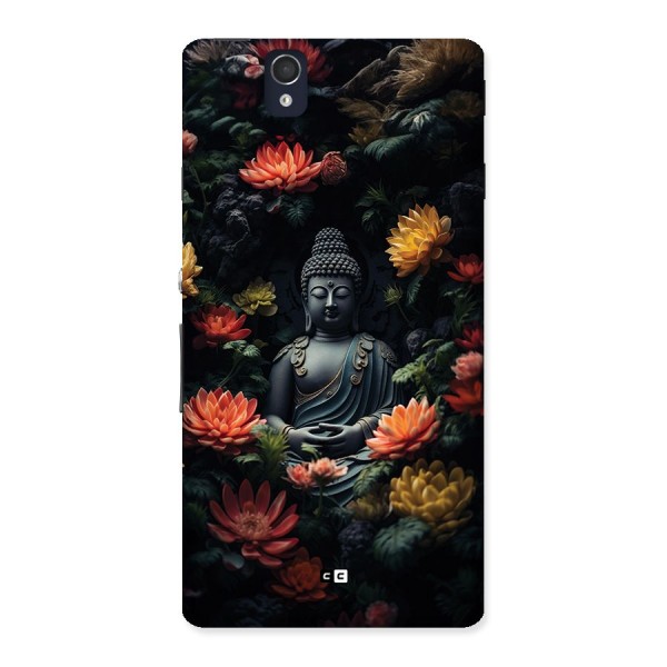 Buddha With Flower Back Case for Xperia Z