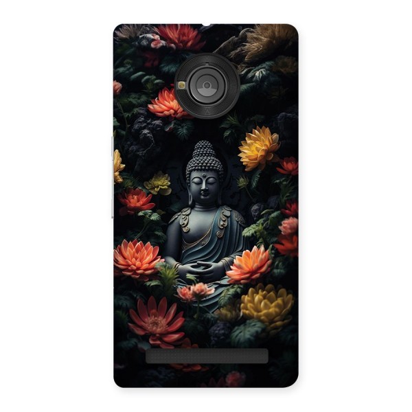 Buddha With Flower Back Case for Yuphoria