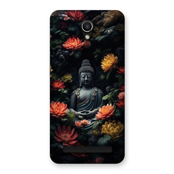 Buddha With Flower Back Case for Zenfone Go