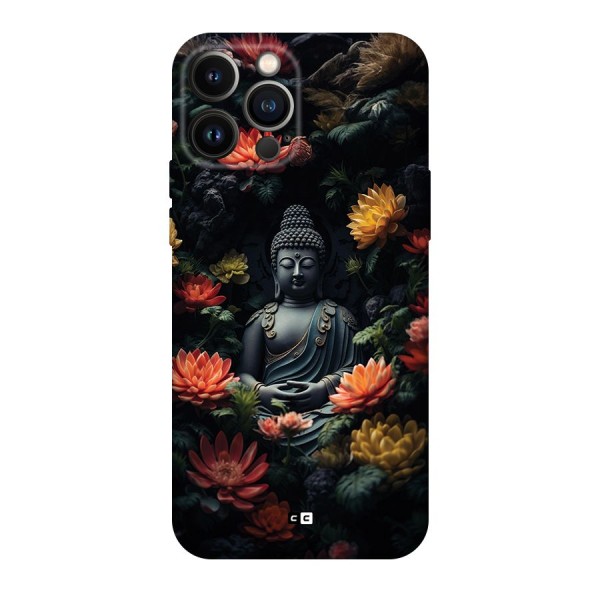 Buddha With Flower Back Case for iPhone 13 Pro Max