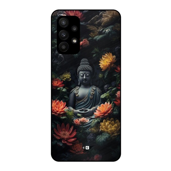 Buddha With Flower Metal Back Case for Galaxy A23