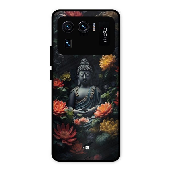 Buddha With Flower Metal Back Case for Mi 11 Ultra