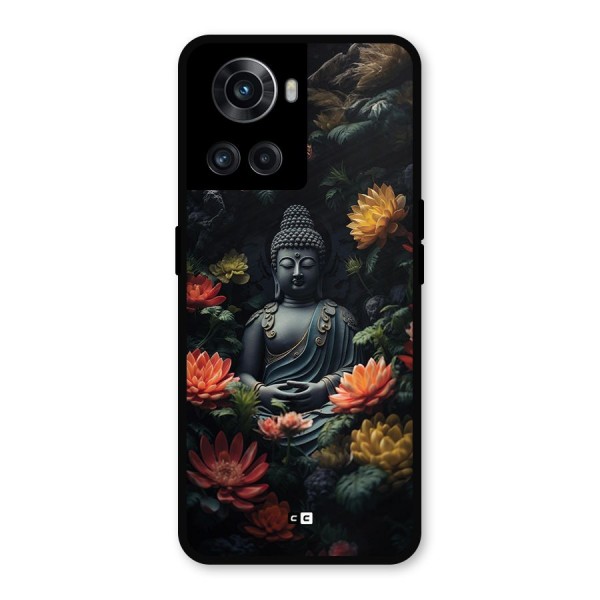 Buddha With Flower Metal Back Case for OnePlus 10R