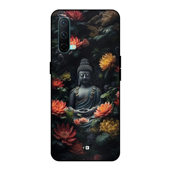 Buddha With Flower Metal Back Case for OnePlus Nord CE 5G