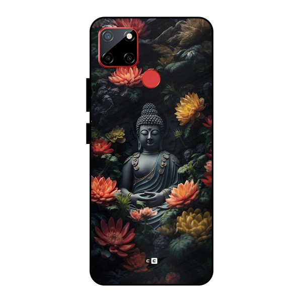 Buddha With Flower Metal Back Case for Realme C12