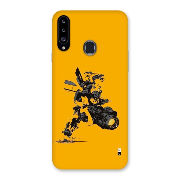 Bumblebee Back Case for Galaxy A20s