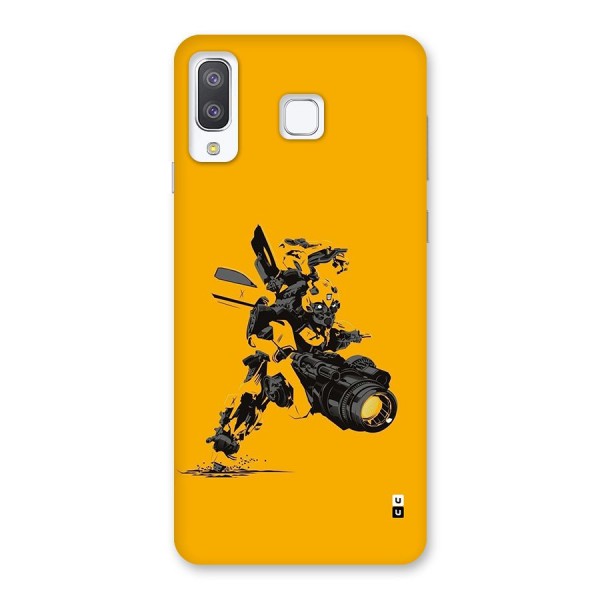 Bumblebee Back Case for Galaxy A8 Star