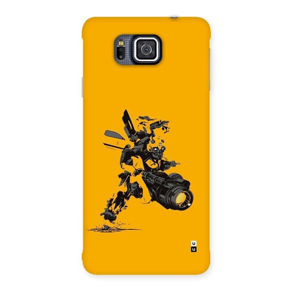 Bumblebee Back Case for Galaxy Alpha