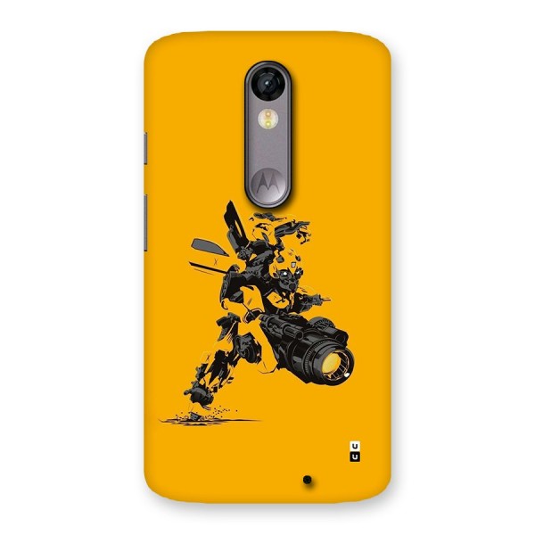 Bumblebee Back Case for Moto X Force