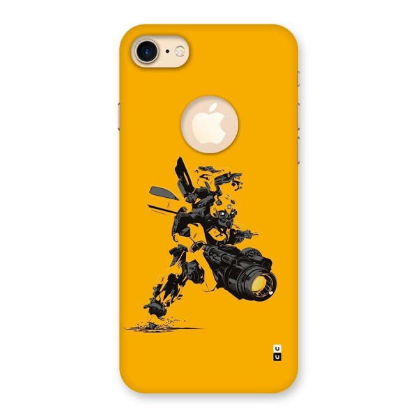 Bumblebee Back Case for iPhone 8 Logo Cut