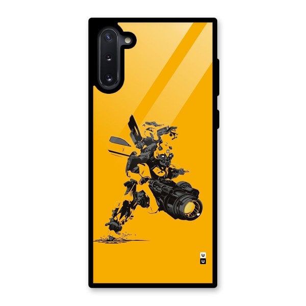 Bumblebee Glass Back Case for Galaxy Note 10