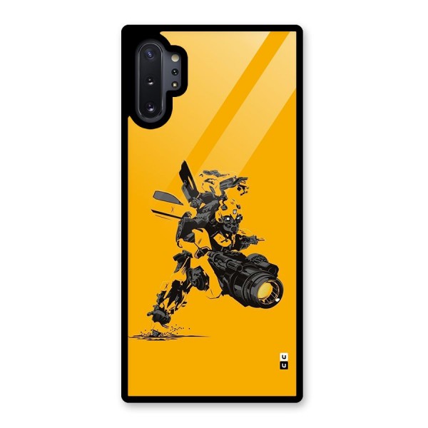 Bumblebee Glass Back Case for Galaxy Note 10 Plus