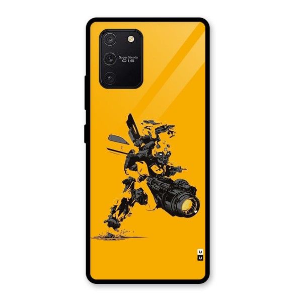 Bumblebee Glass Back Case for Galaxy S10 Lite