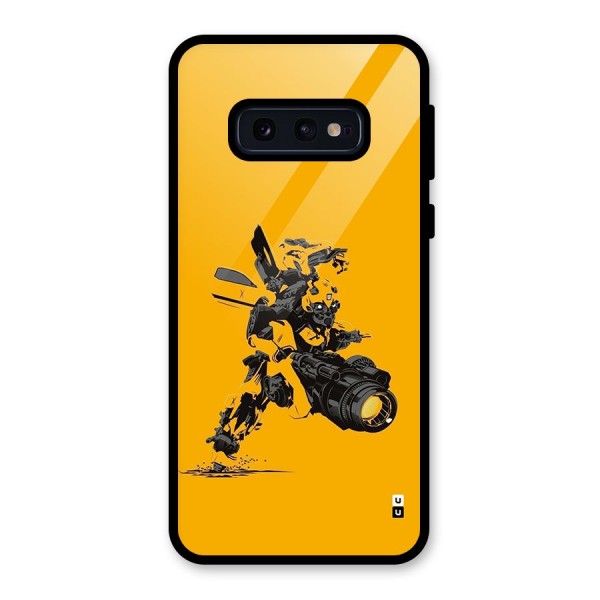 Bumblebee Glass Back Case for Galaxy S10e