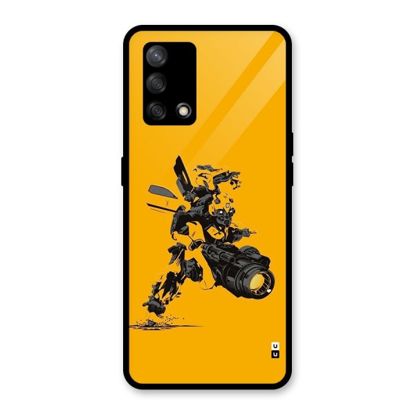 Bumblebee Glass Back Case for Oppo F19s