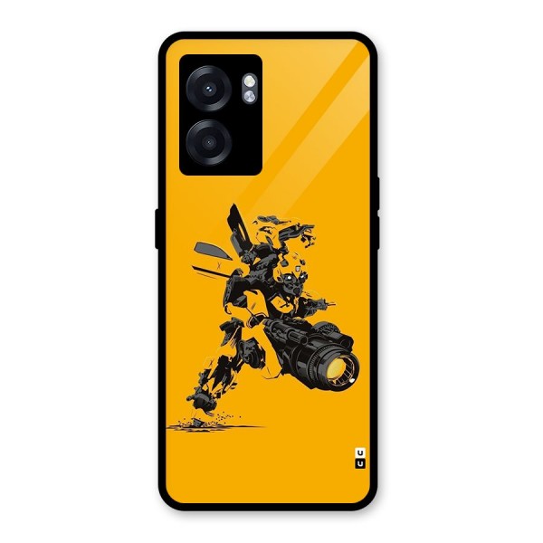 Bumblebee Glass Back Case for Oppo K10 (5G)