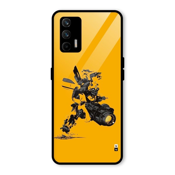 Bumblebee Glass Back Case for Realme GT 5G