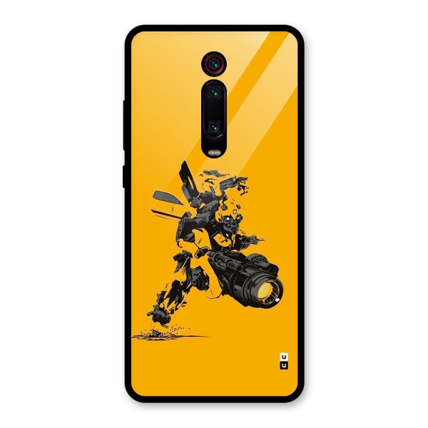 Bumblebee Glass Back Case for Redmi K20