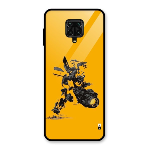 Bumblebee Glass Back Case for Redmi Note 10 Lite