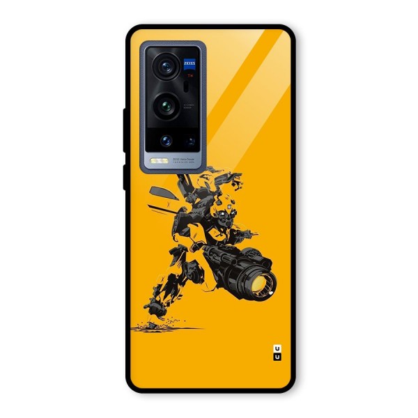 Bumblebee Glass Back Case for Vivo X60 Pro Plus