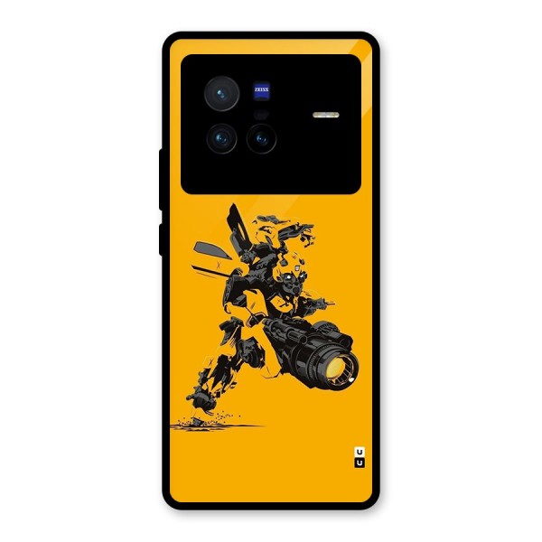 Bumblebee Glass Back Case for Vivo X80