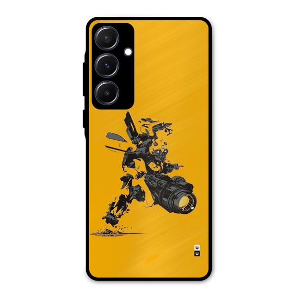 Bumblebee Metal Back Case for Galaxy A55