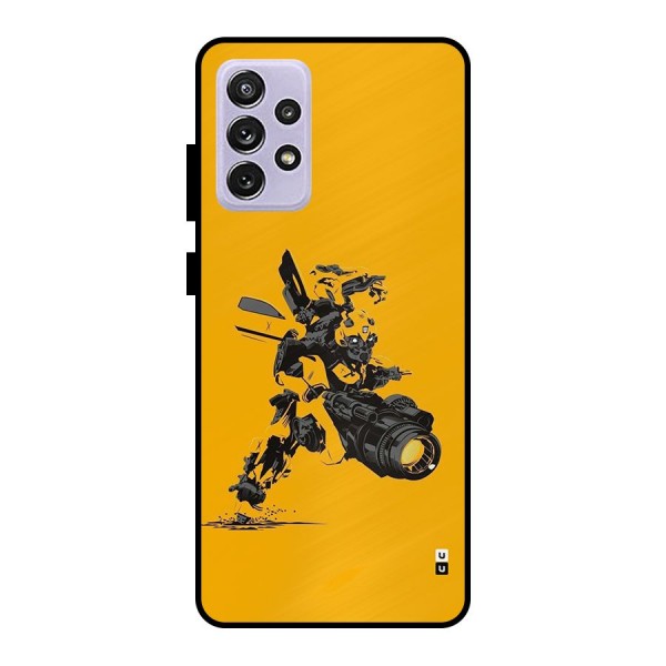 Bumblebee Metal Back Case for Galaxy A72