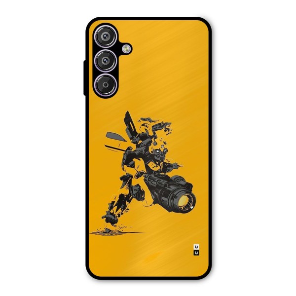 Bumblebee Metal Back Case for Galaxy F15