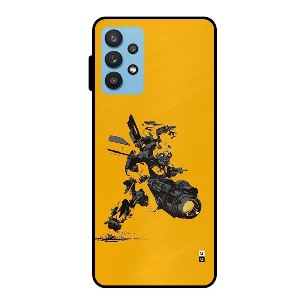 Bumblebee Metal Back Case for Galaxy M32 5G