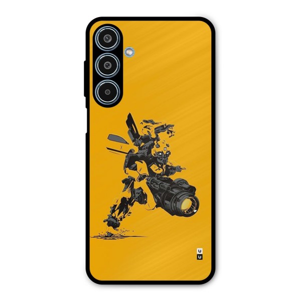 Bumblebee Metal Back Case for Galaxy M35