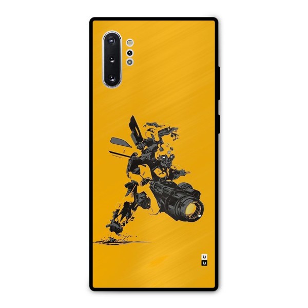 Bumblebee Metal Back Case for Galaxy Note 10 Plus