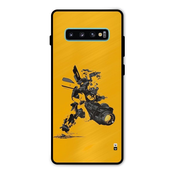 Bumblebee Metal Back Case for Galaxy S10 Plus