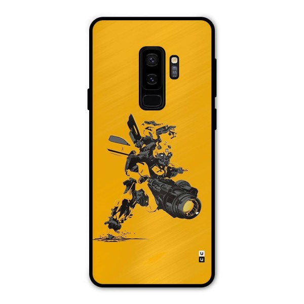 Bumblebee Metal Back Case for Galaxy S9 Plus